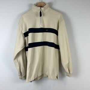 GANT 1/4 Zip Neck Pullover Q-Zip Sweater Size Extra Large